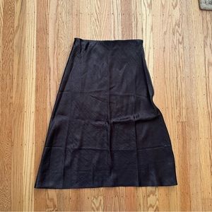 Aritzia Midi Slip Skirt